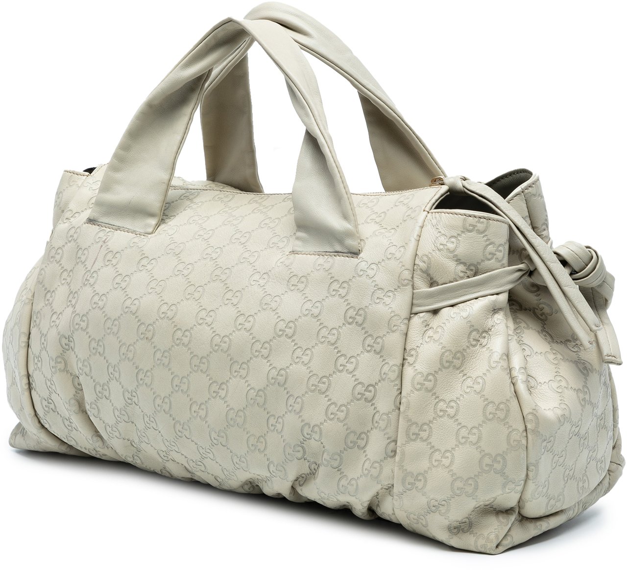 Gucci Medium Guccissima Hysteria Tote Wit
