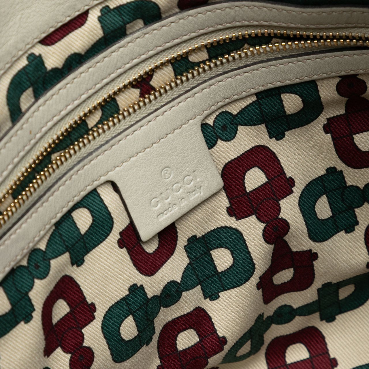 Gucci Medium Guccissima Hysteria Tote Wit