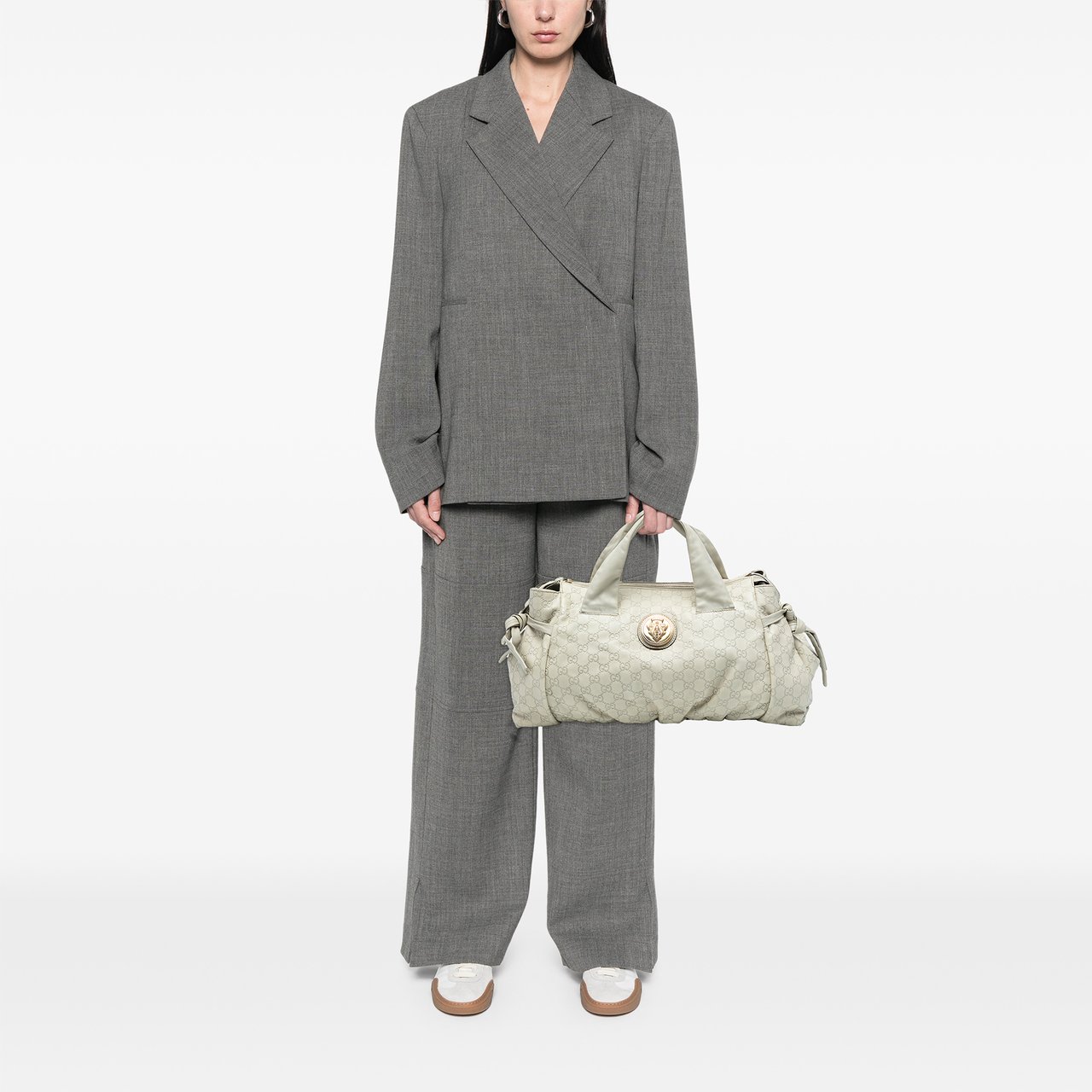 Gucci Medium Guccissima Hysteria Tote Wit