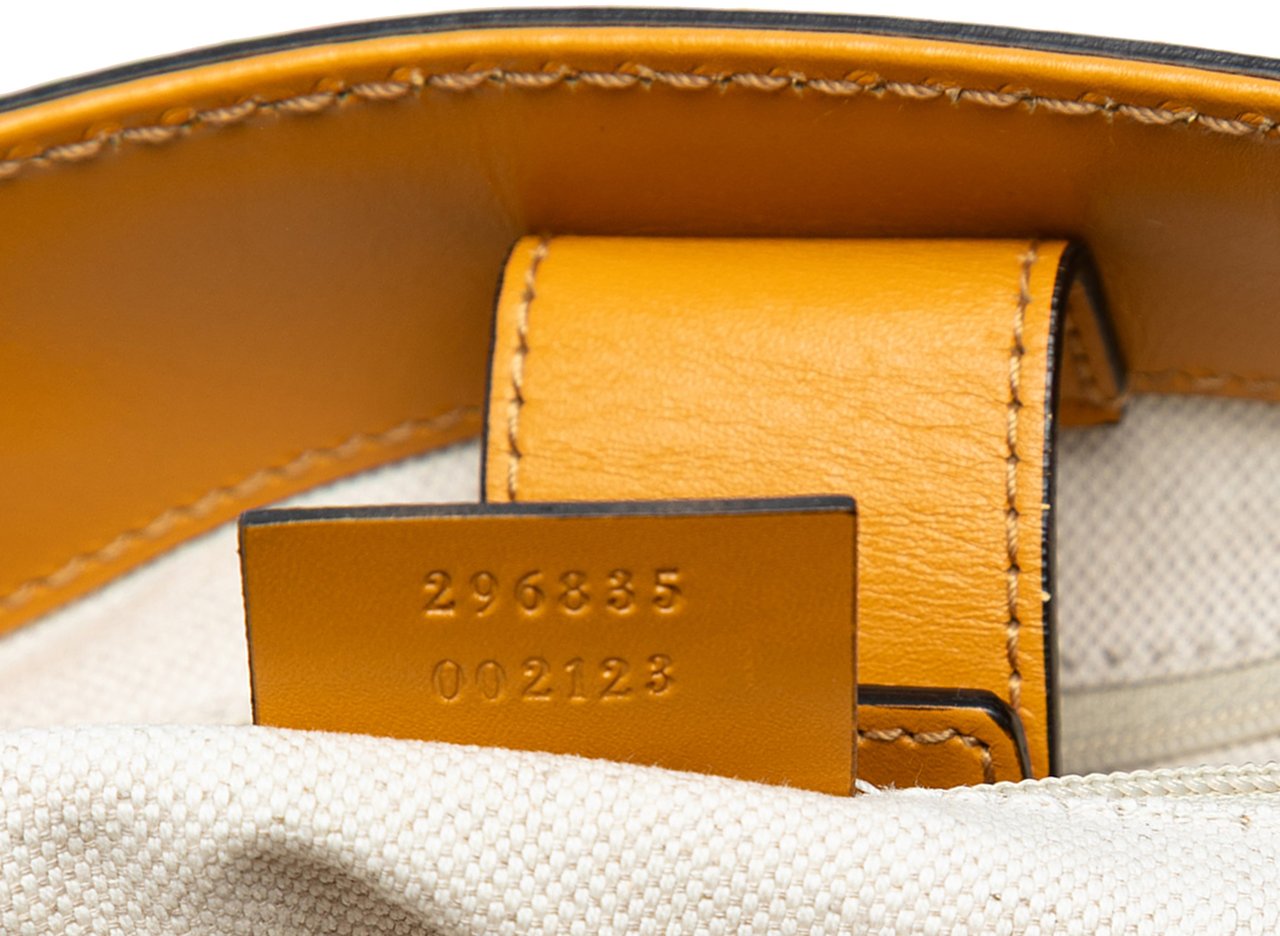 Gucci GG Canvas Sukey Tote Bruin