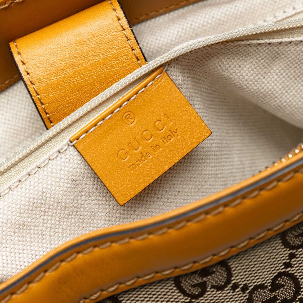 Gucci GG Canvas Sukey Tote Bruin