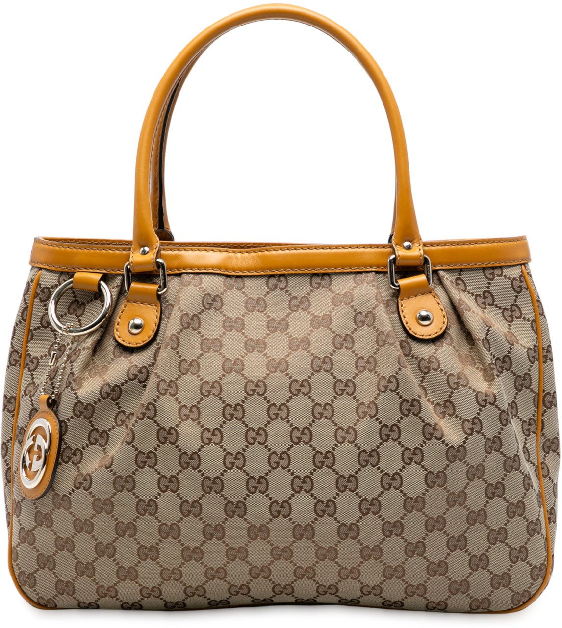 Gucci GG Canvas Sukey Tote Bruin