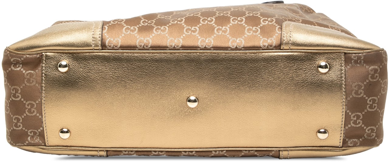 Gucci GG Nylon Princy Tote Bruin