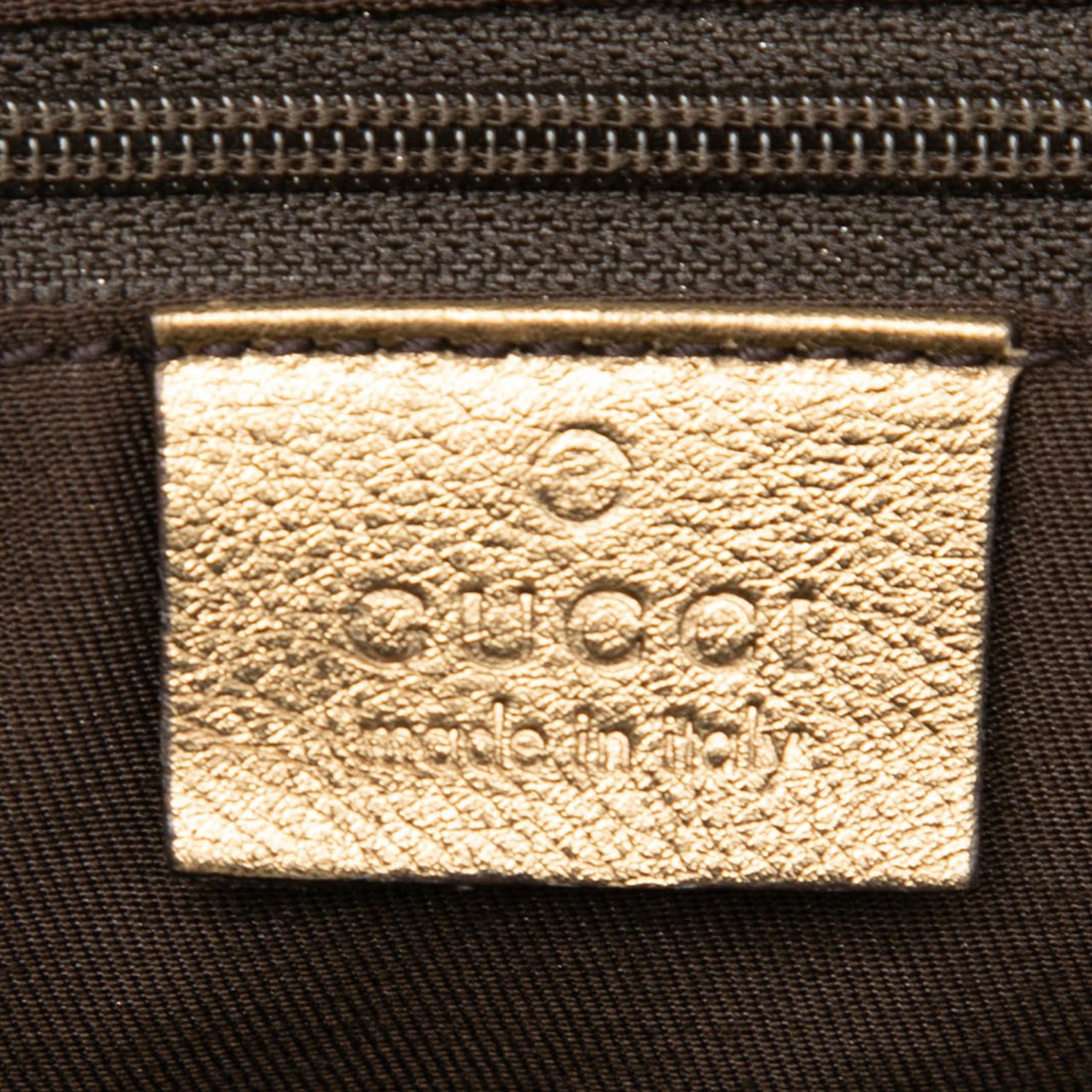 Gucci GG Nylon Princy Tote Bruin