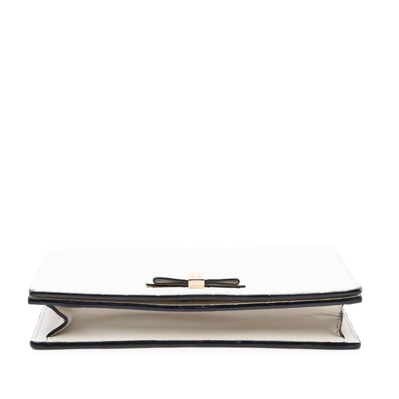 Gucci Mini Guccissima Bow Signature Wallet On Chain Wit