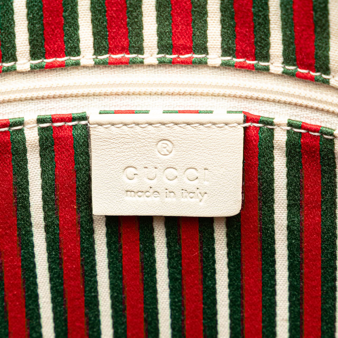 Gucci GG Canvas Britt Tote Bruin