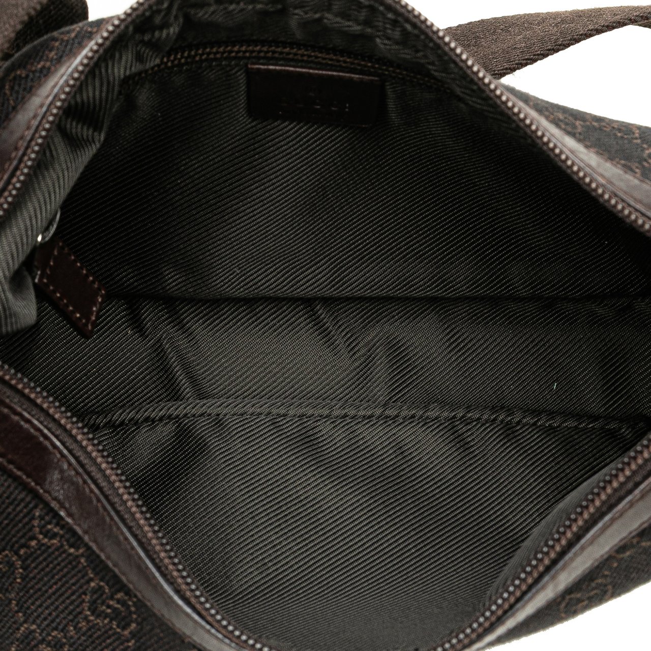 Gucci GG Denim Crossbody Bruin