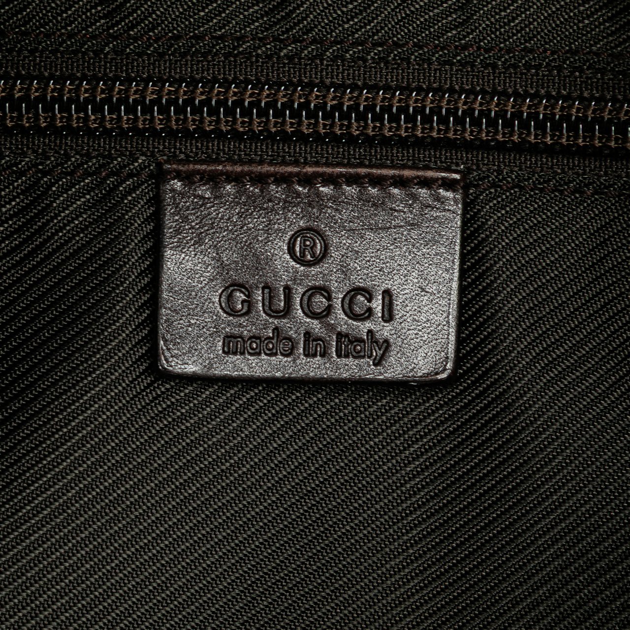 Gucci GG Denim Crossbody Bruin