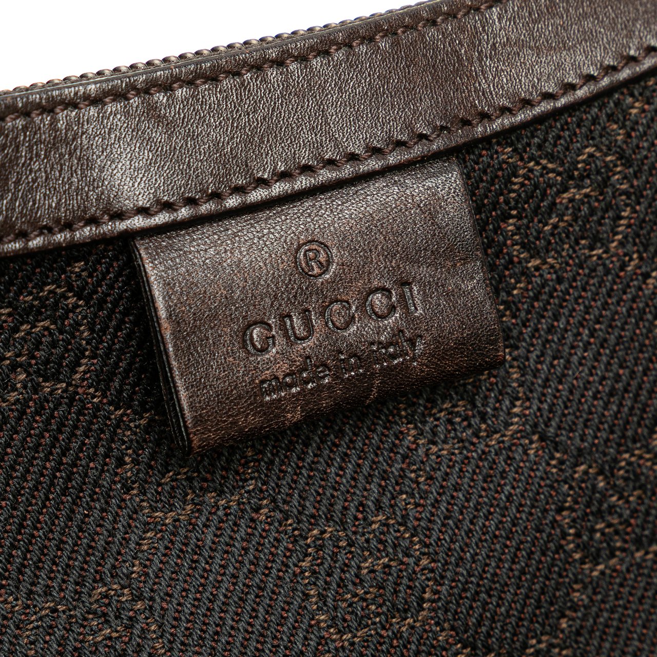Gucci GG Denim Crossbody Bruin