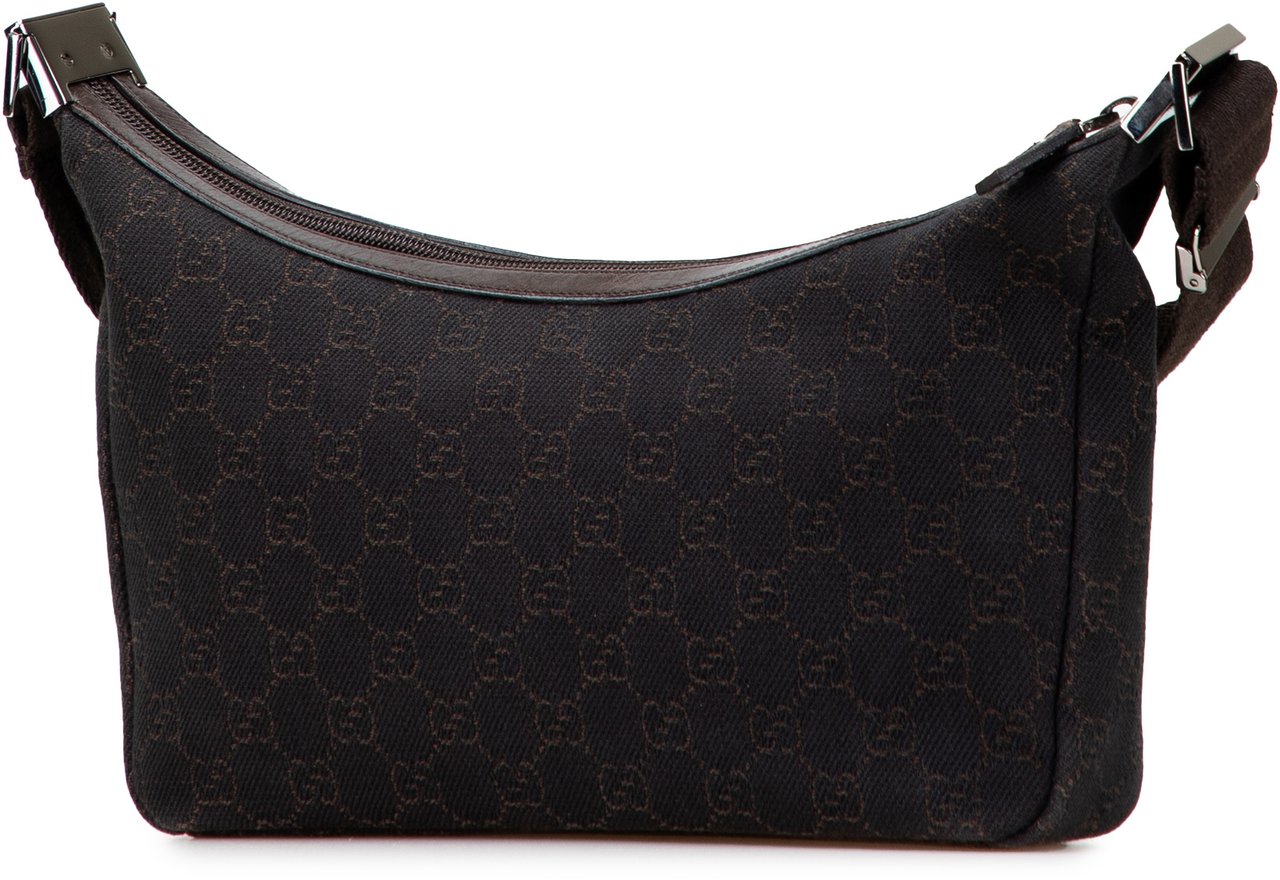 Gucci GG Denim Crossbody Bruin