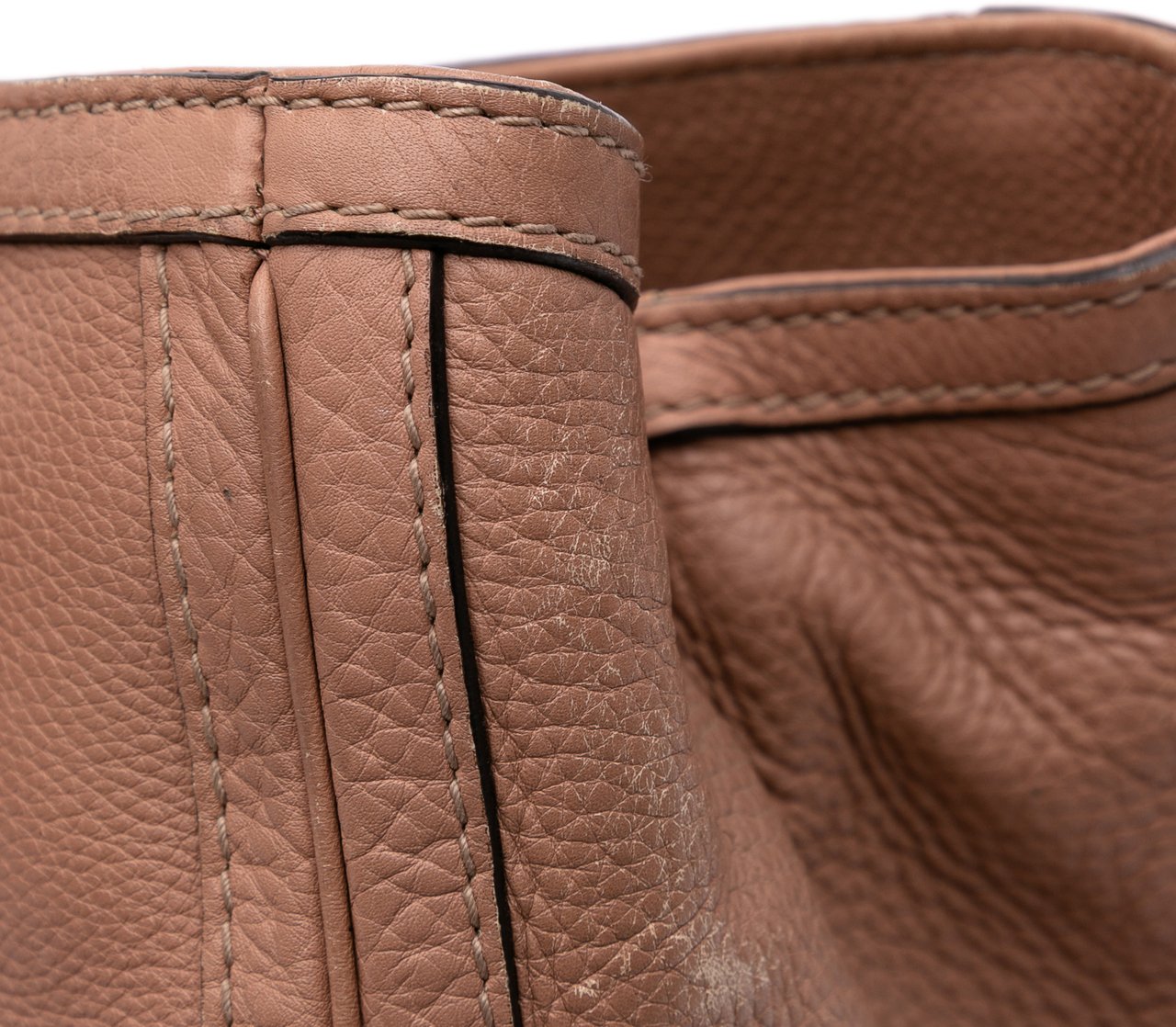 Gucci Medium Leather Bella Tote Roze