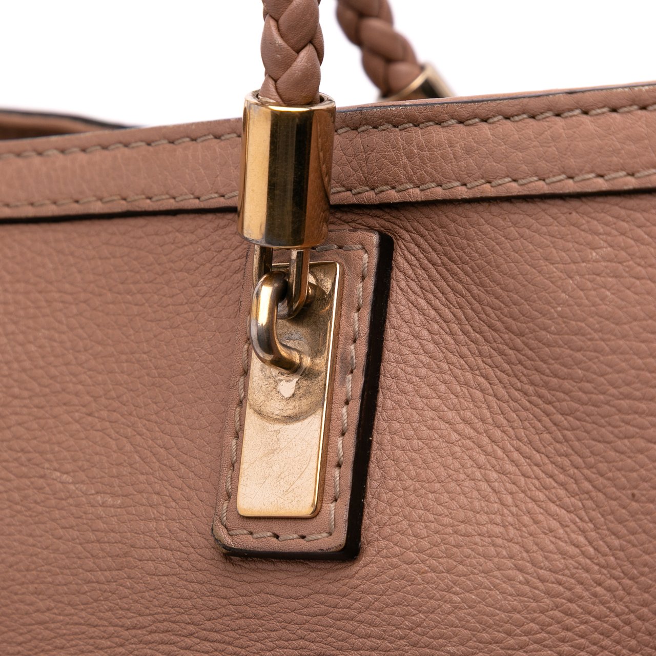 Gucci Medium Leather Bella Tote Roze