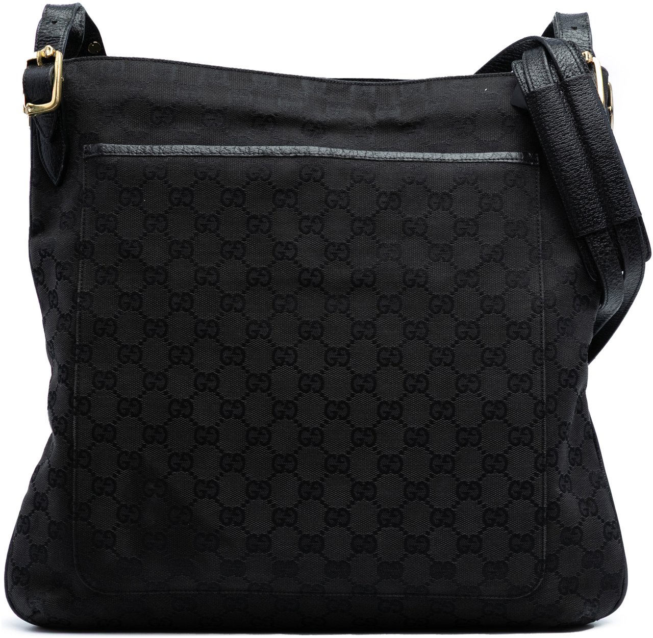 Gucci GG Canvas Crossbody Zwart