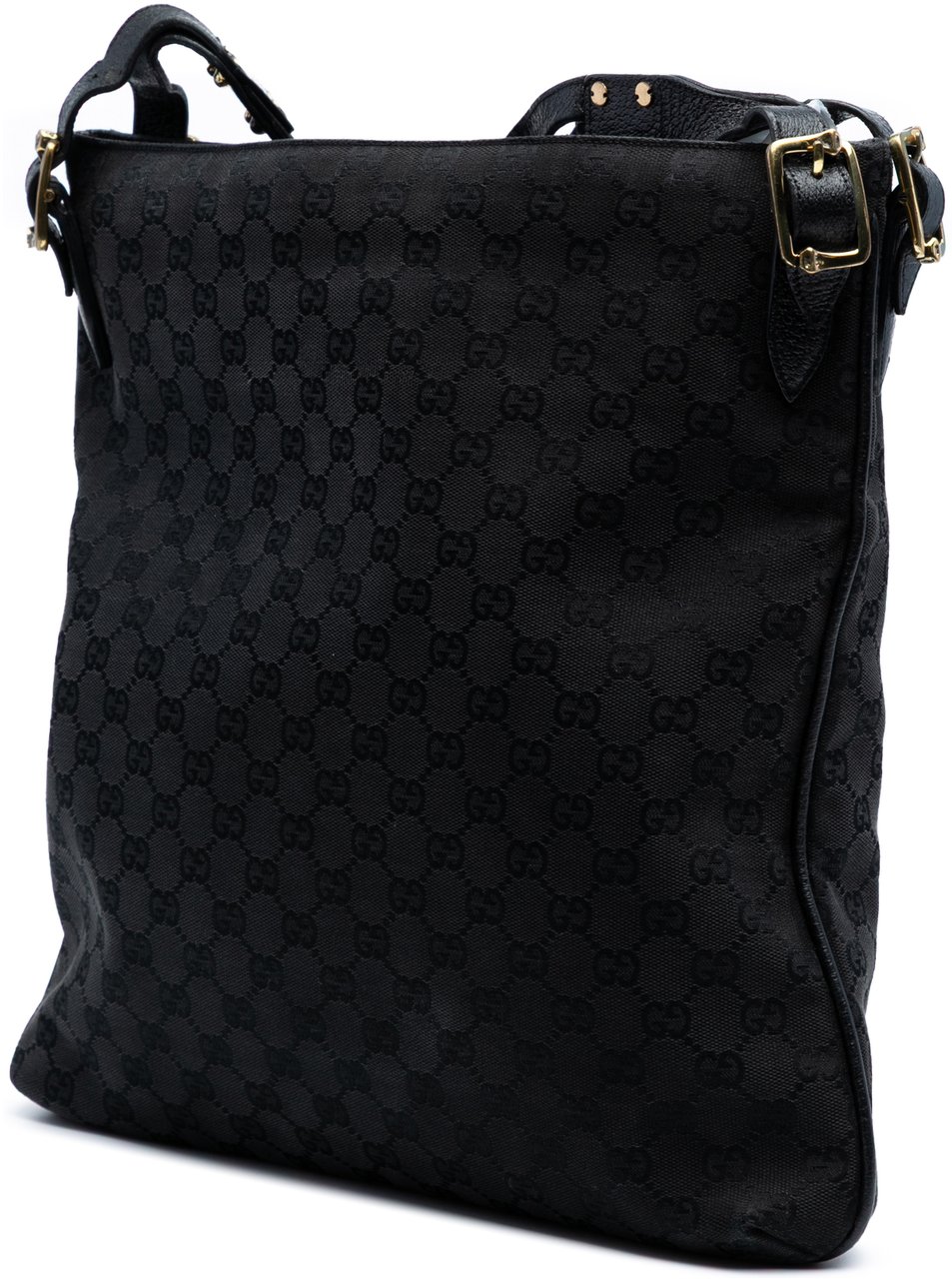 Gucci GG Canvas Crossbody Zwart