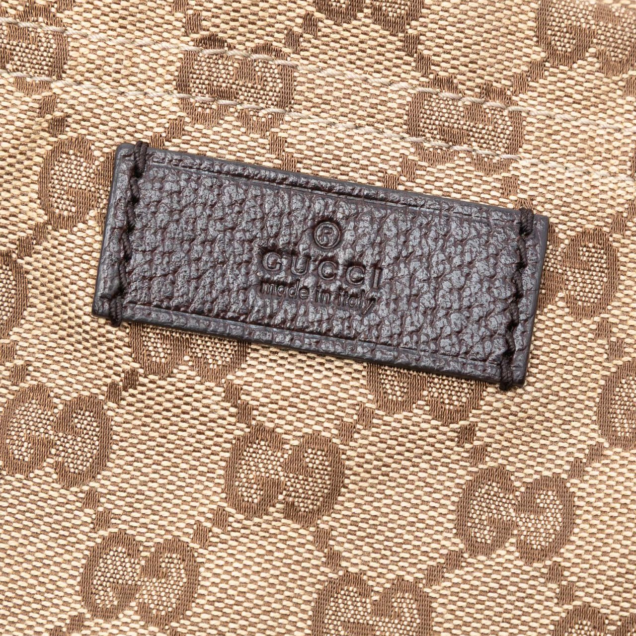 Gucci GG Canvas Tote Bruin