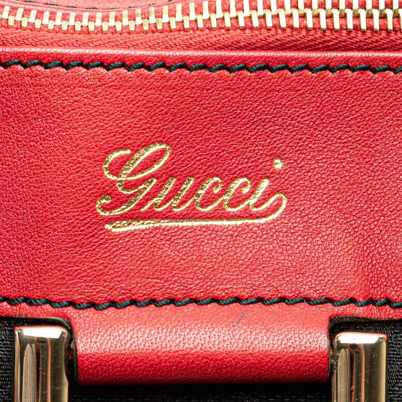 Gucci GG Canvas Abbey D Ring Tote Zwart