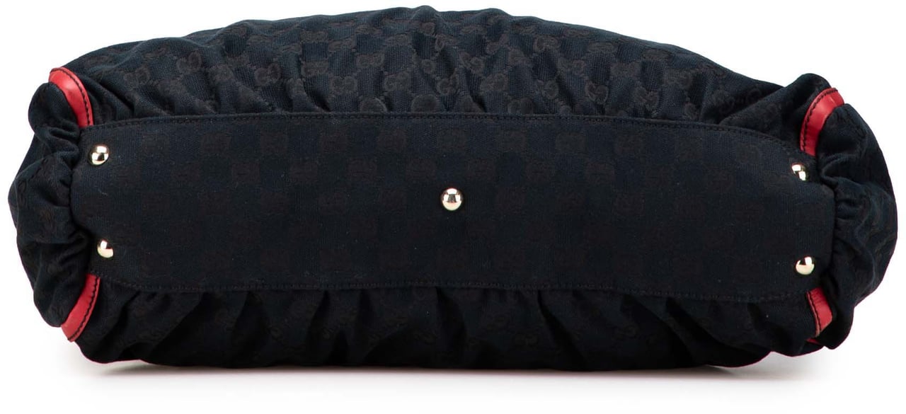 Gucci GG Canvas Abbey D Ring Tote Zwart