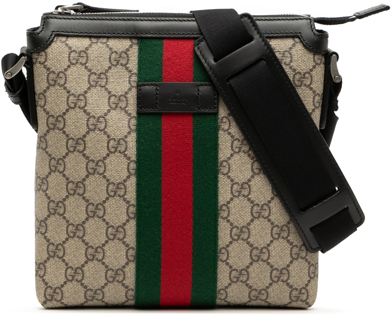 Gucci GG Supreme Web Crossbody Bruin