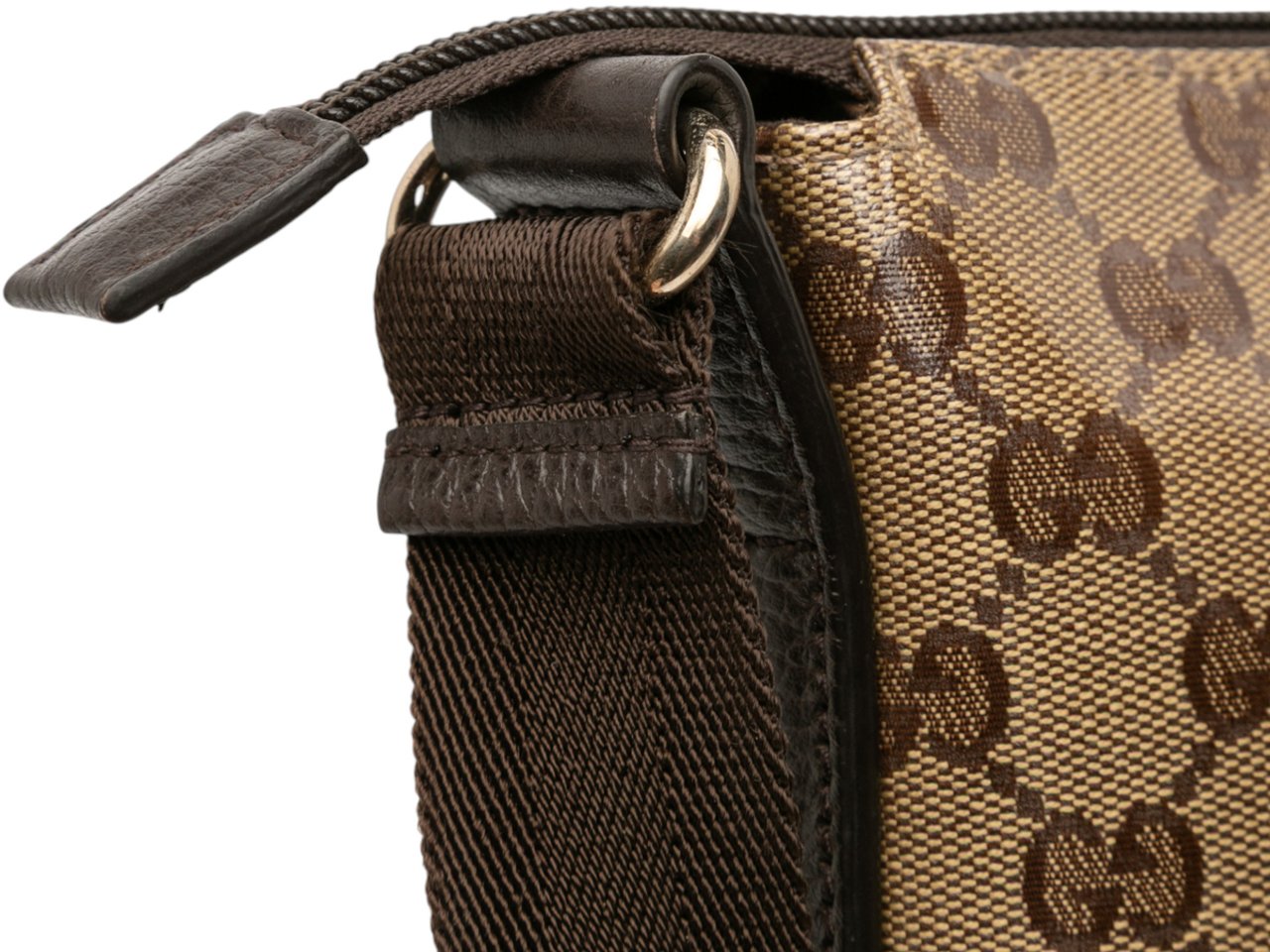 Gucci GG Crystal Crossbody Bruin