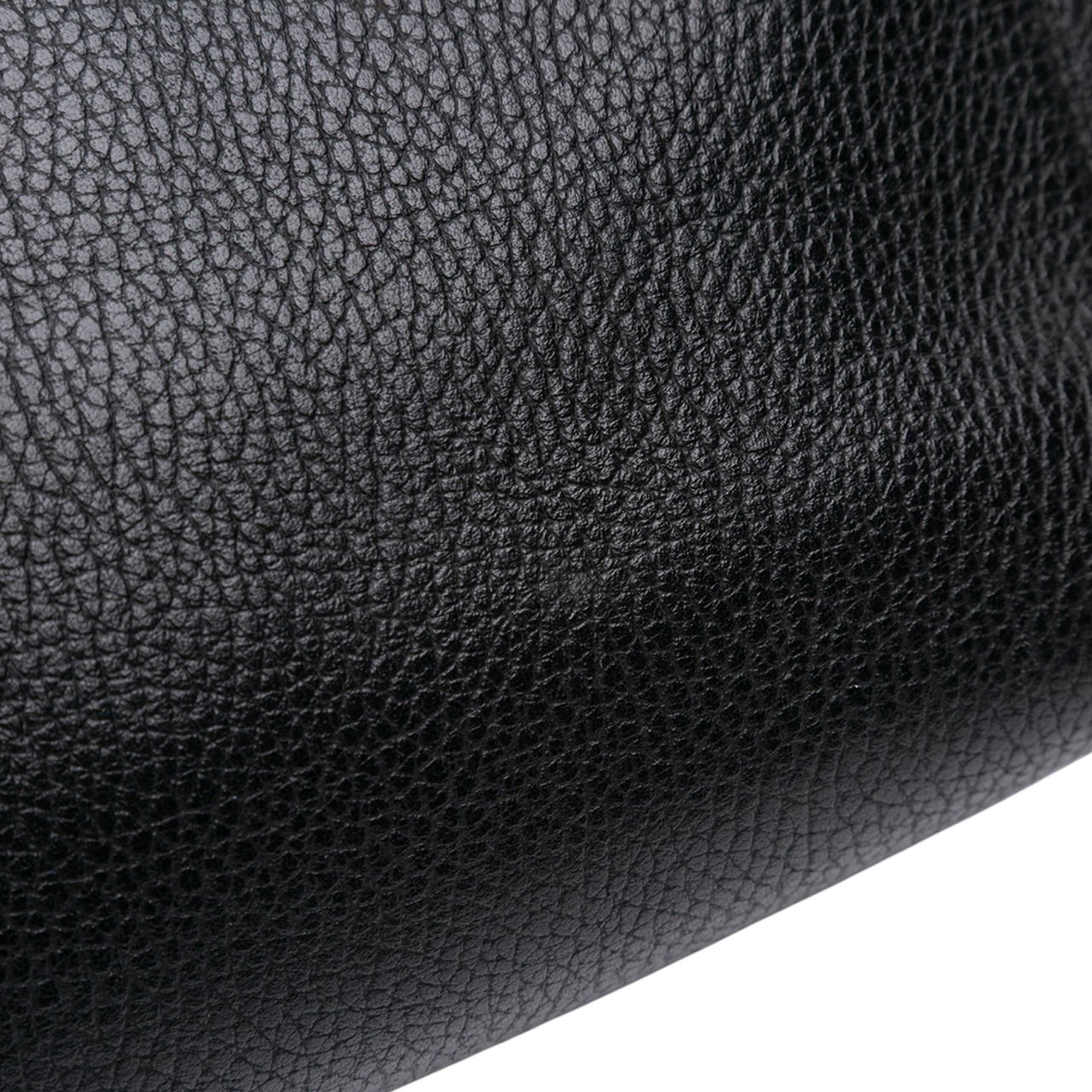 Gucci Mini Leather Swing Satchel Zwart