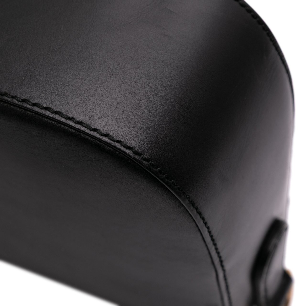 Gucci Medium Leather Lady Web Crossbody Zwart