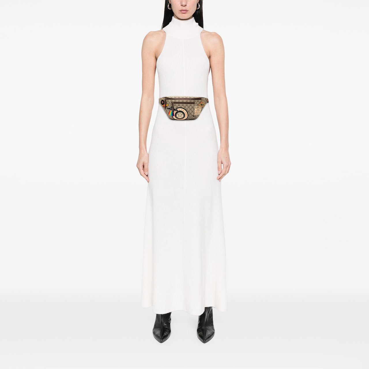 Gucci GG Supreme Courrier Belt Bag Bruin