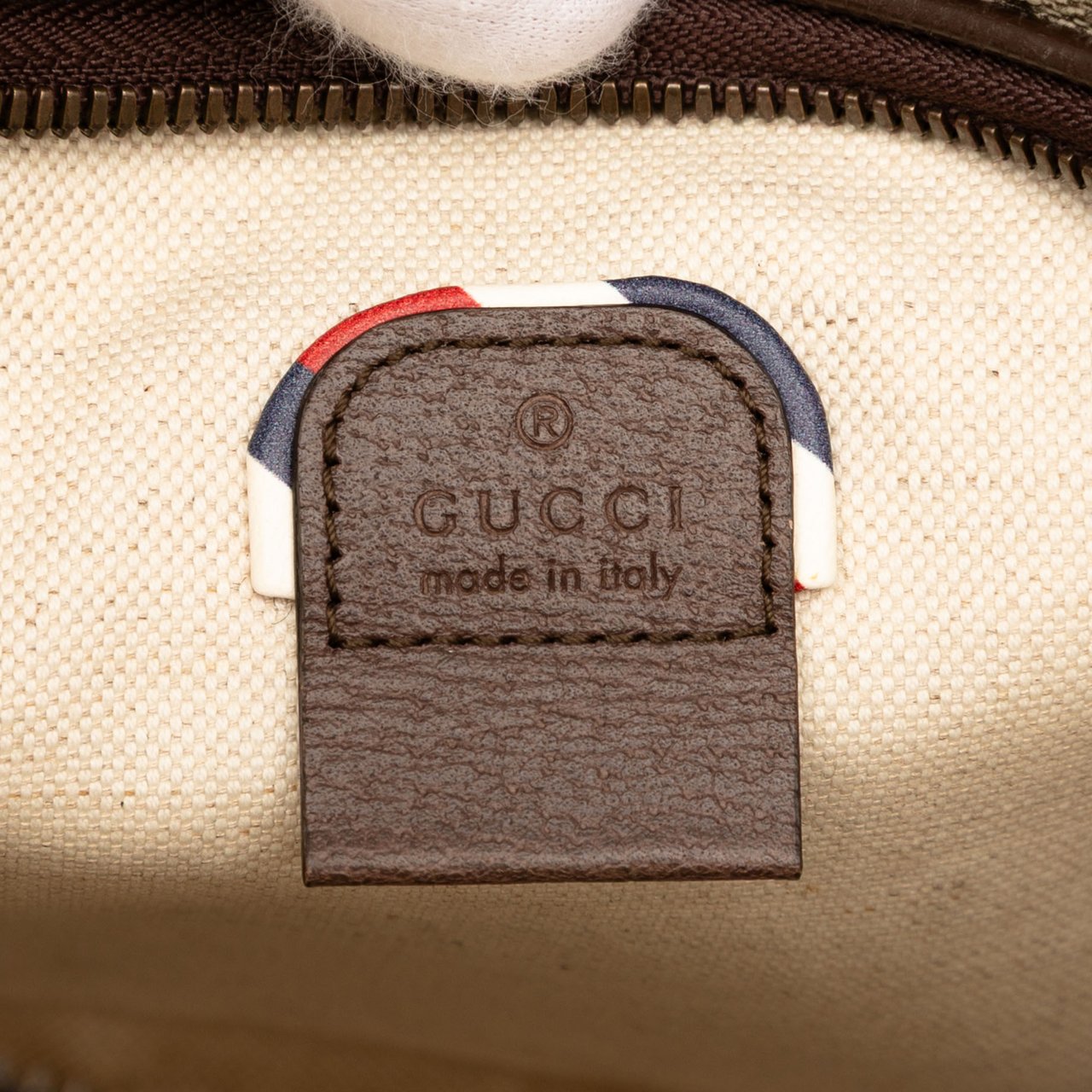 Gucci GG Supreme Courrier Belt Bag Bruin