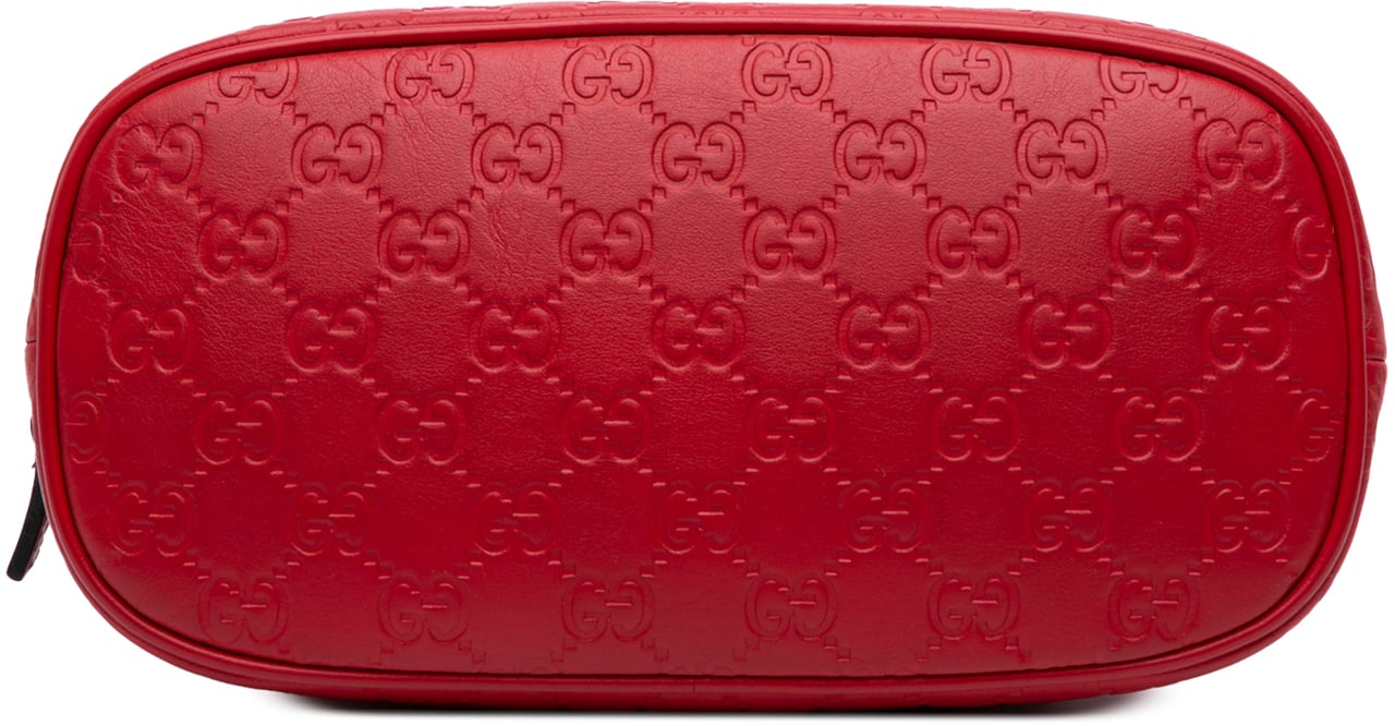 Gucci Mini Guccissima Dome Satchel Rood