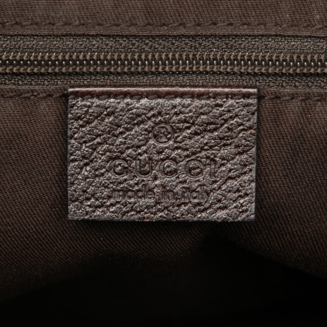 Gucci GG Canvas Princy Shoulder Bag Bruin