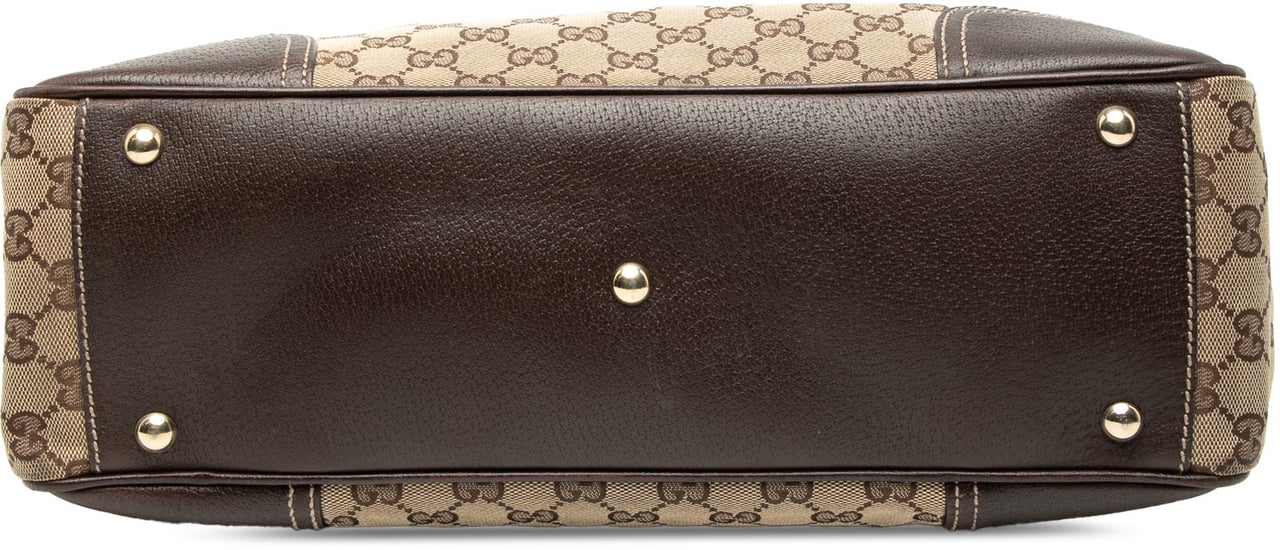 Gucci GG Canvas Princy Shoulder Bag Bruin