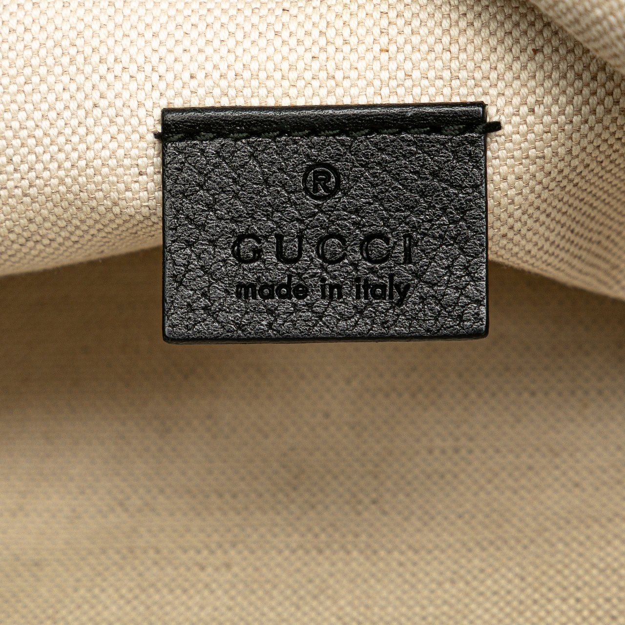 Gucci GG Velvet Web Bucket Zwart