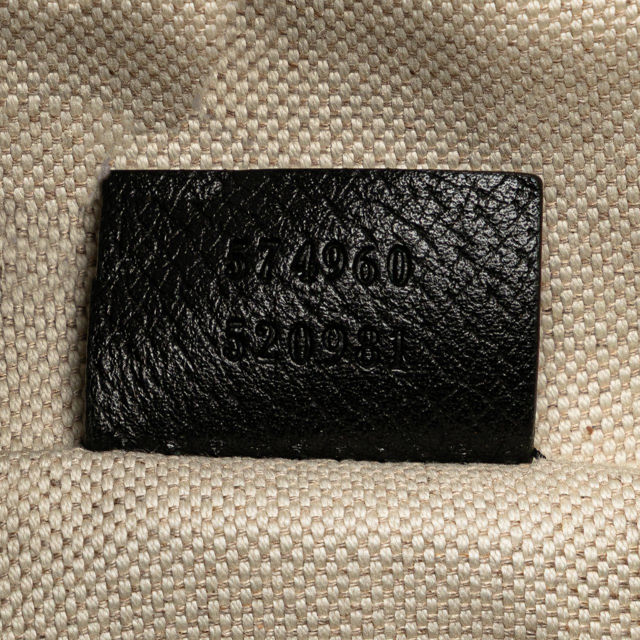 Gucci GG Velvet Web Bucket Zwart