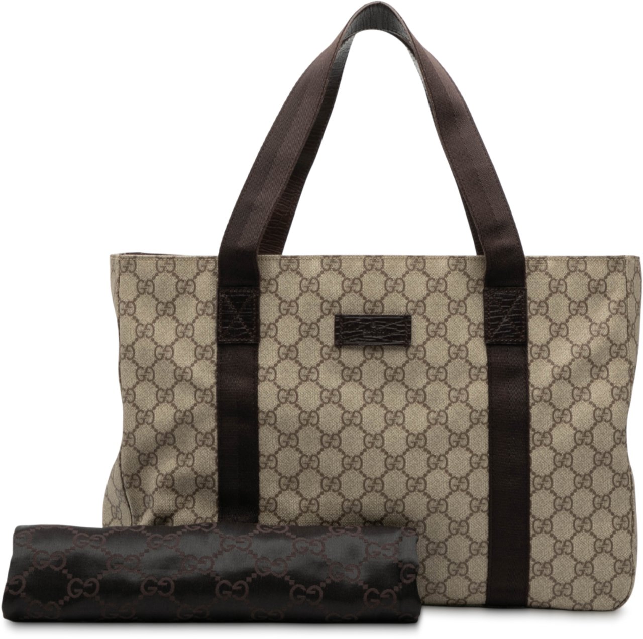 Gucci GG Supreme Tote Bruin