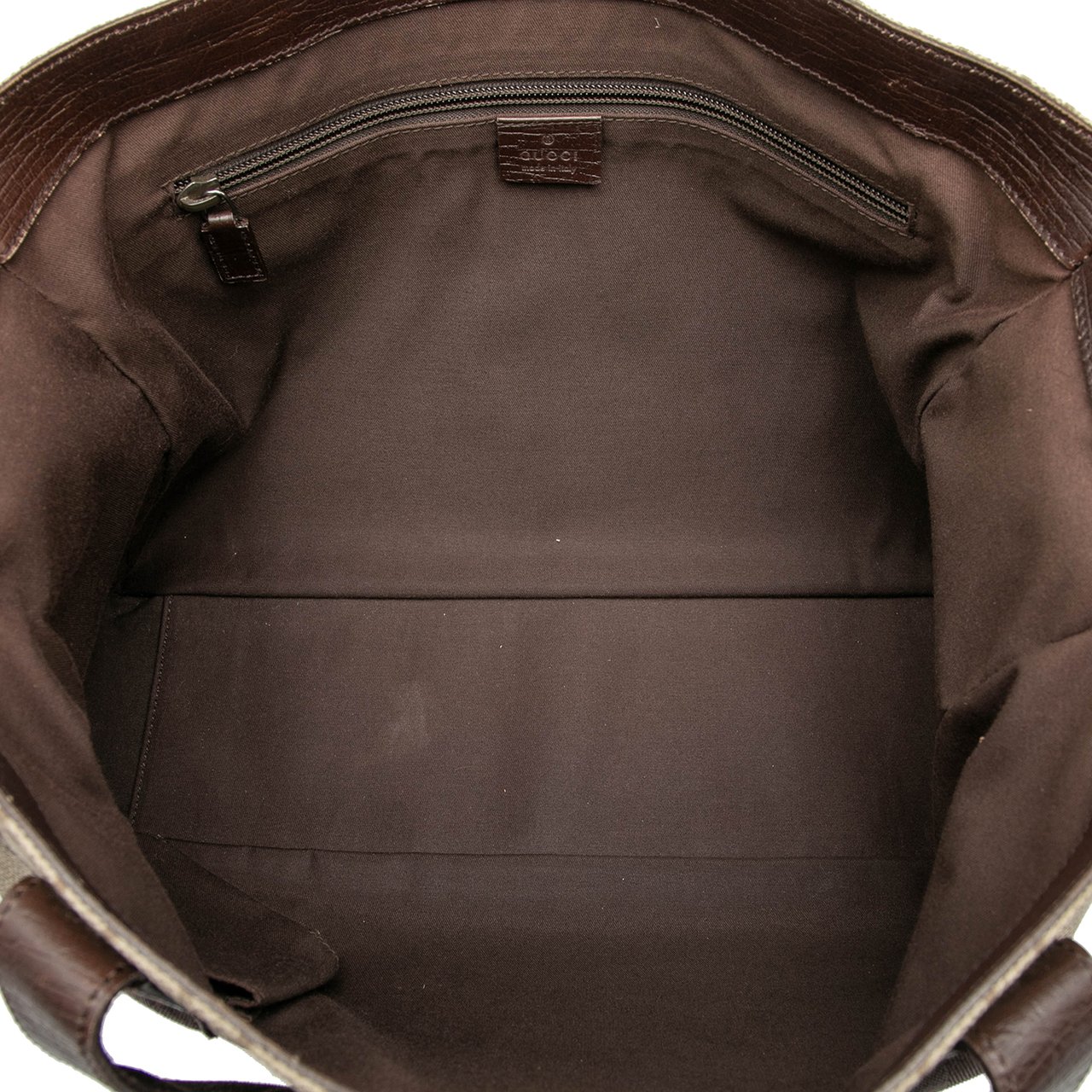 Gucci GG Supreme Tote Bruin