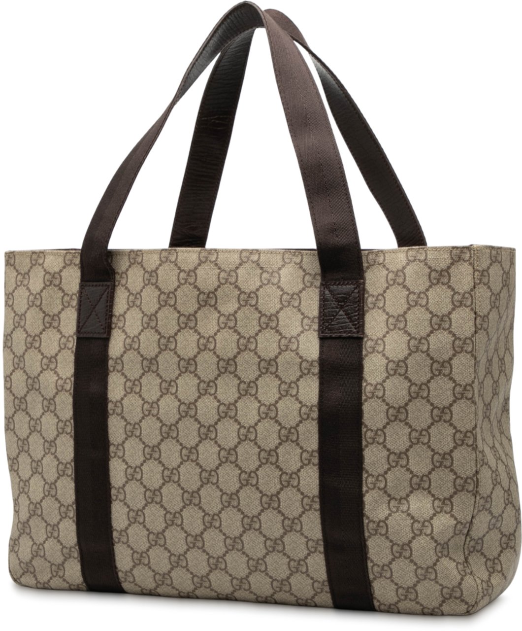 Gucci GG Supreme Tote Bruin