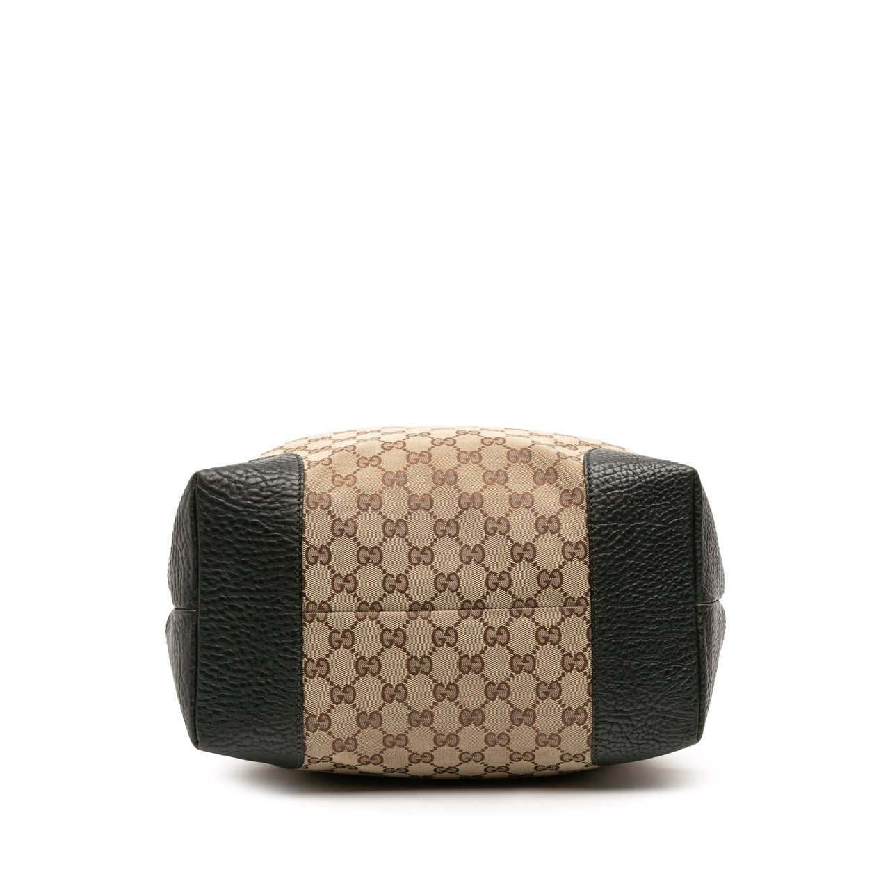 Gucci Large GG Canvas GG Charm Tote Bruin