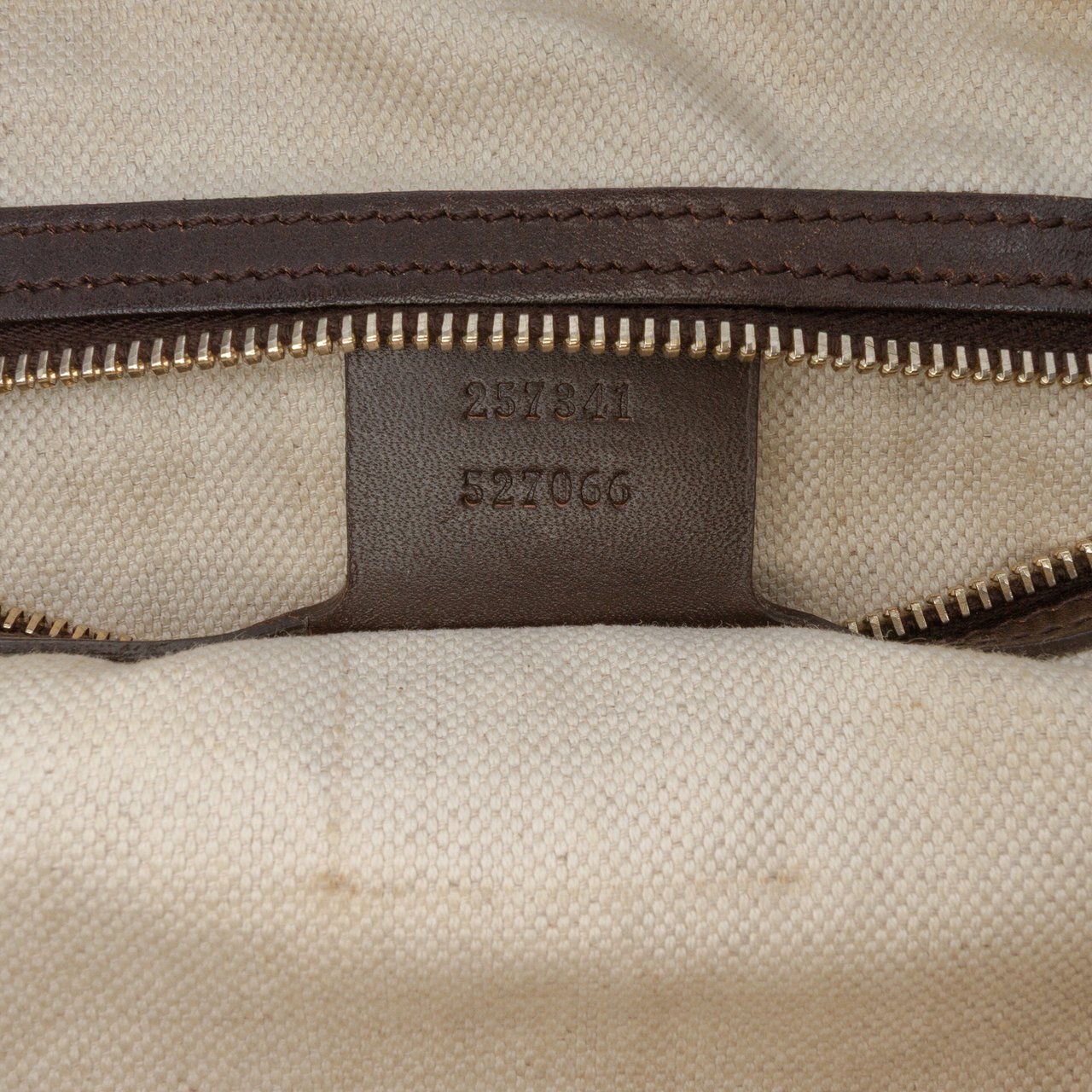 Gucci GG Canvas Web Satchel Bruin