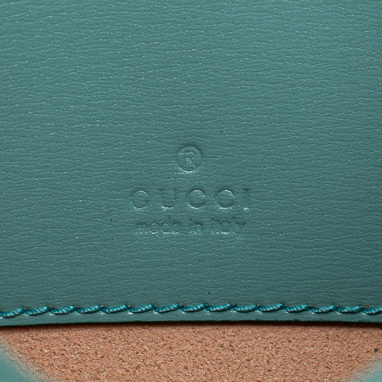Gucci Mini Calfskin Jackie 1961 Crossbody Blauw