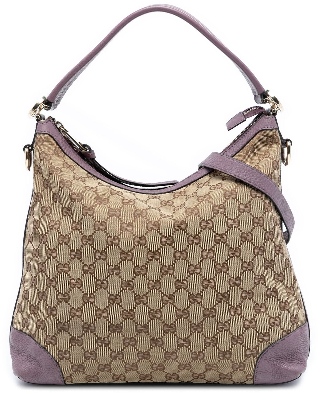 Gucci Small GG Canvas Miss GG Hobo Bruin