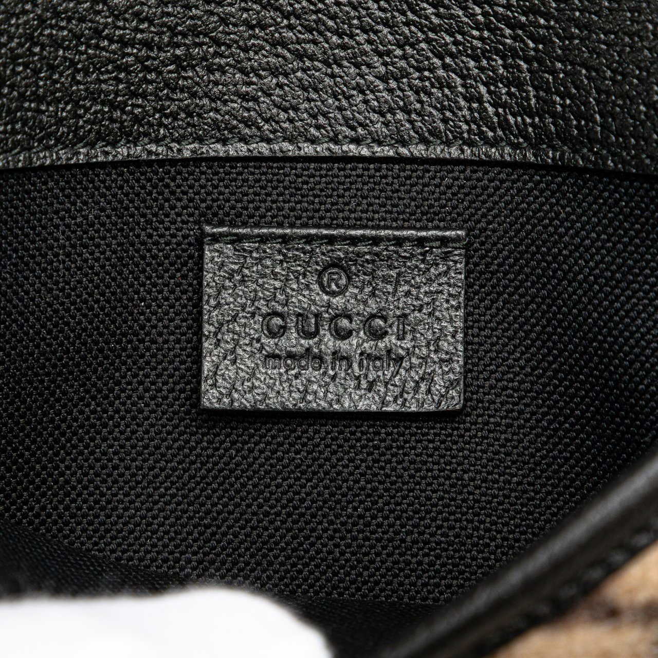 Gucci GG Wool Slim Belt Bag Bruin