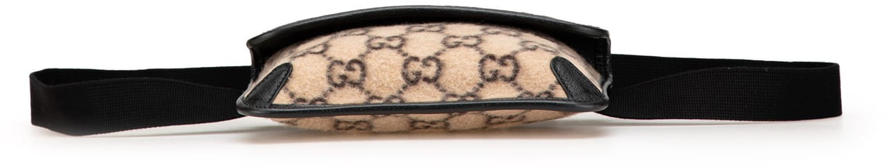 Gucci GG Wool Slim Belt Bag Bruin