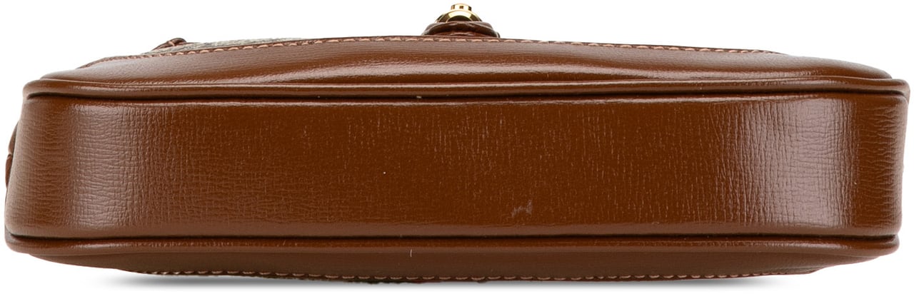 Gucci Mini GG Supreme Web Jackie 1961 Crossbody Bruin