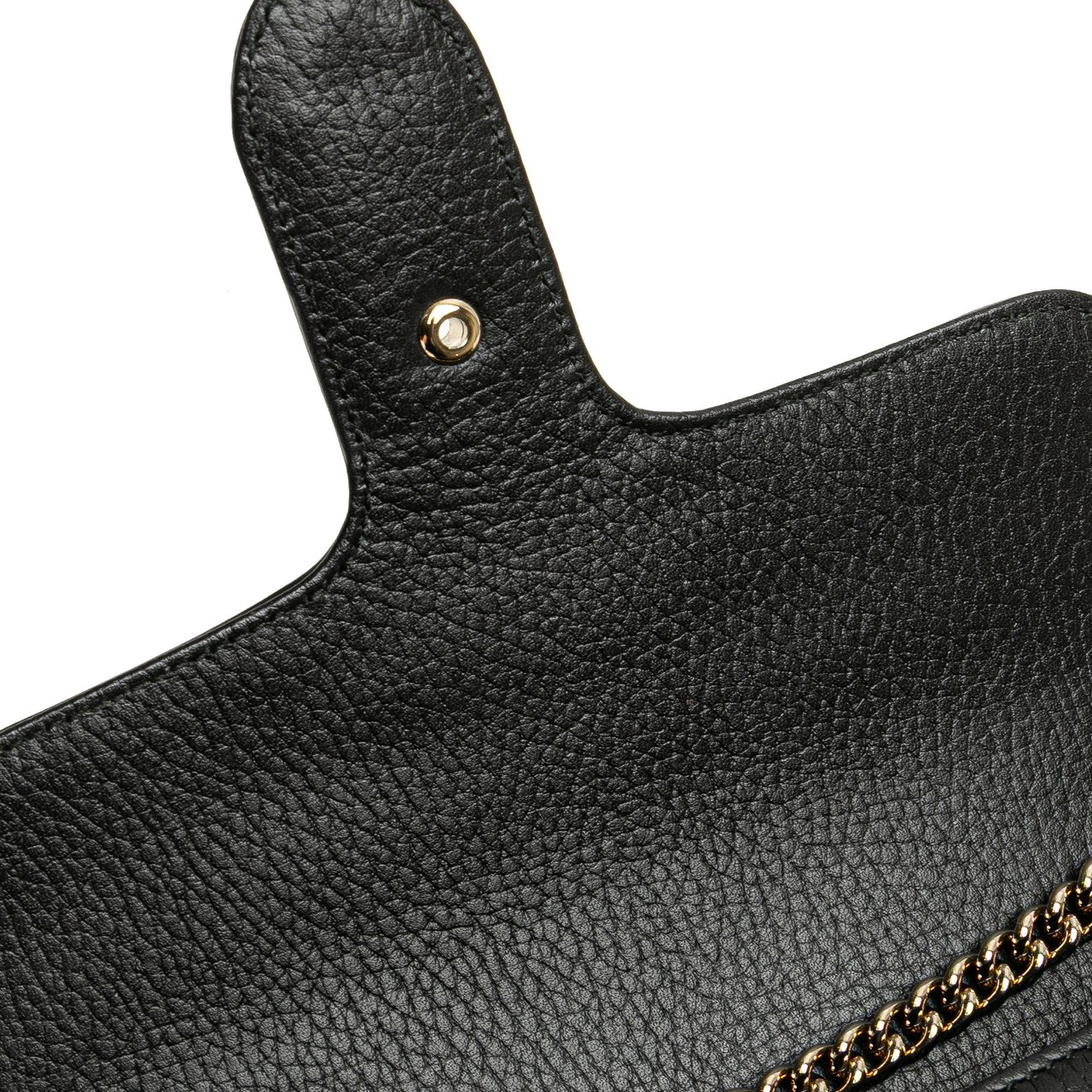 Gucci Small Dollar Calfskin Interlocking G Crossbody Zwart