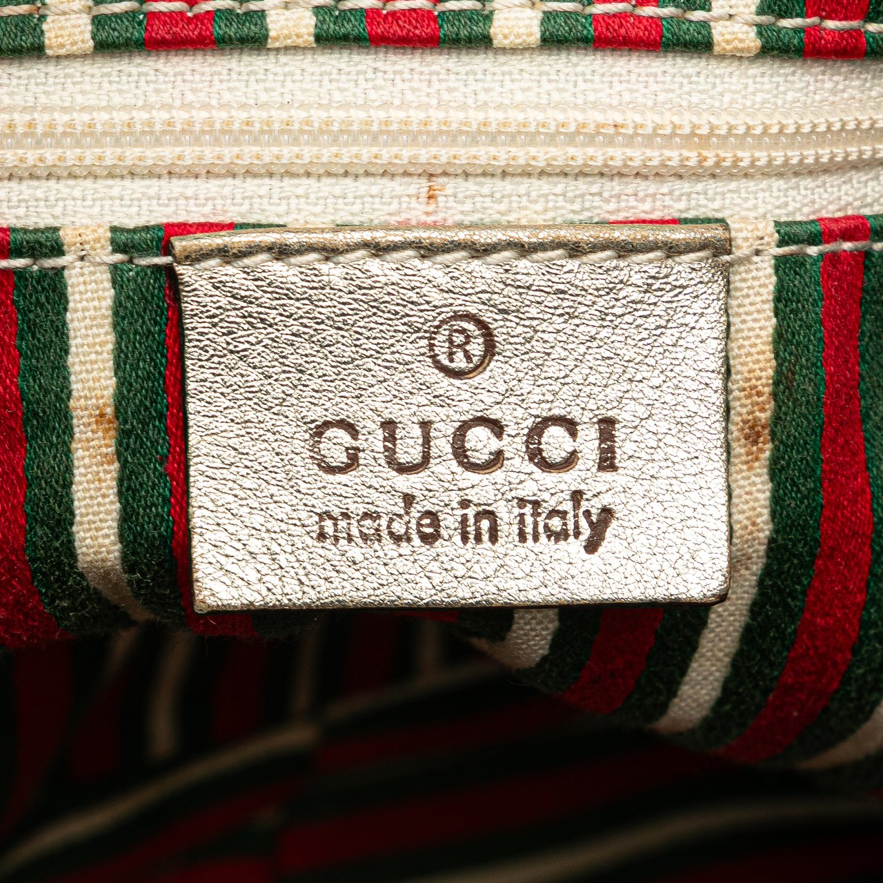 Gucci GG Canvas Abbey D Ring Tote Bruin