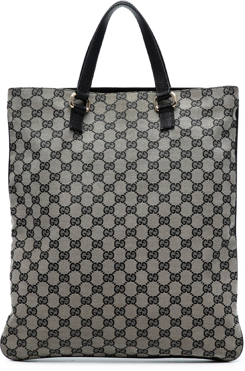 Gucci GG Canvas Tote Bruin