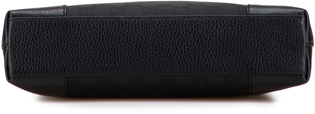Gucci GG Nylon Shoulder Bag Zwart