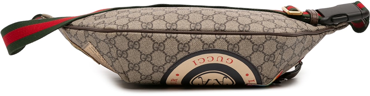 Gucci GG Supreme Courrier Belt Bag Bruin