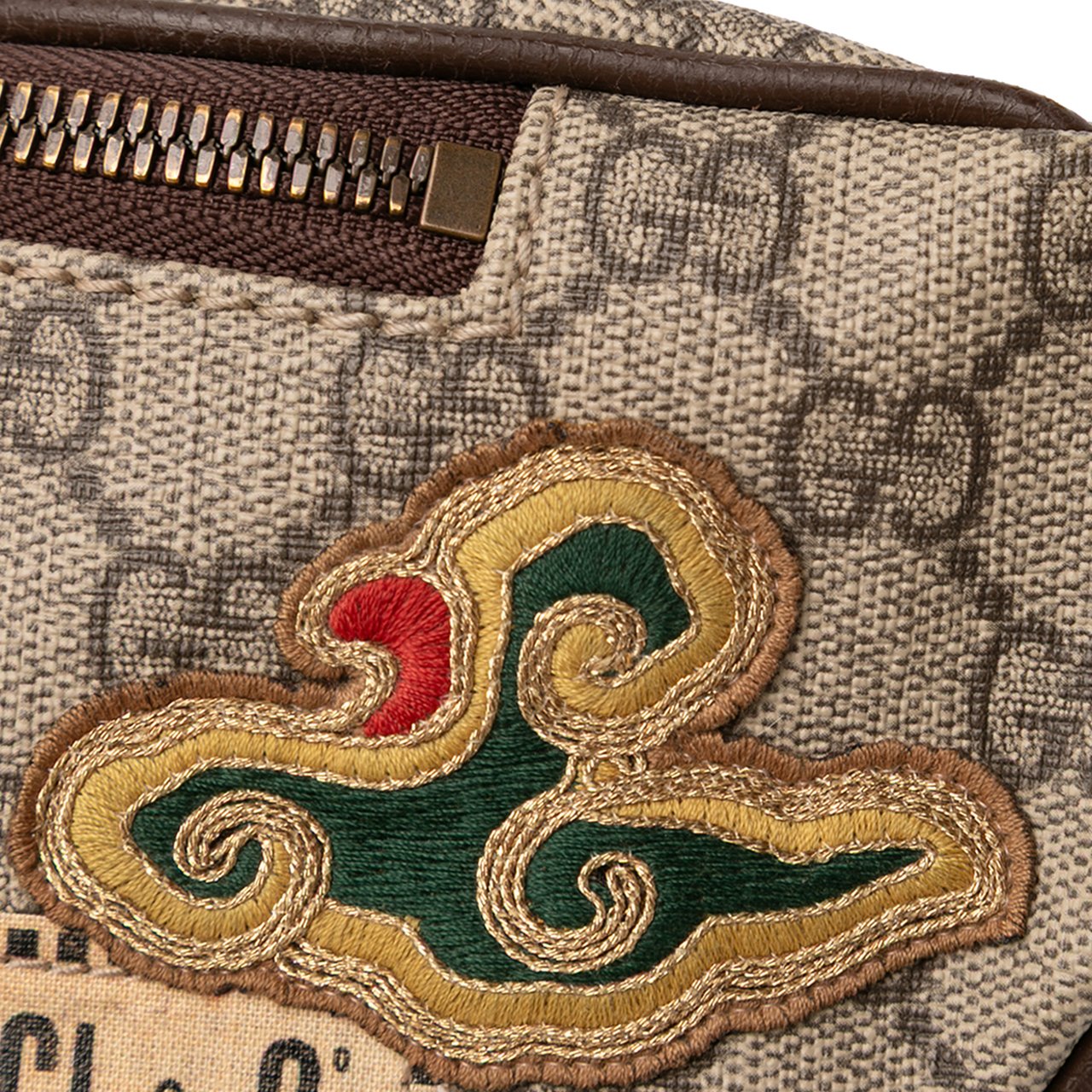 Gucci GG Supreme Courrier Belt Bag Bruin