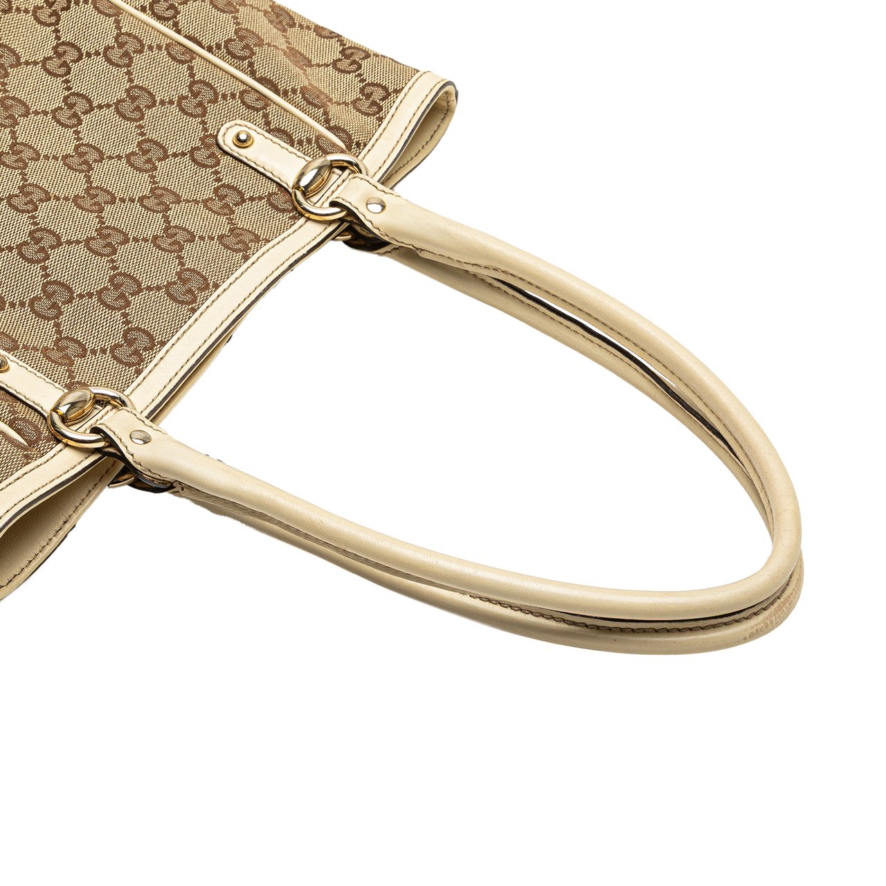 Gucci GG Canvas Handbag Bruin