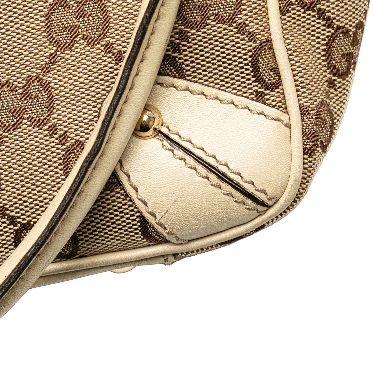 Gucci GG Canvas Handbag Bruin